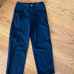 Cute must have casual pants.  Dark blue can match with any color top.
